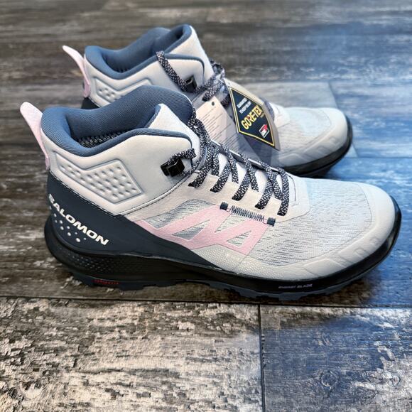 Salomon OUTpulse Mid GTX Shoes Womens Size 9 Waterproof Gore-Tex Hiking Trail - Picture 9 of 12